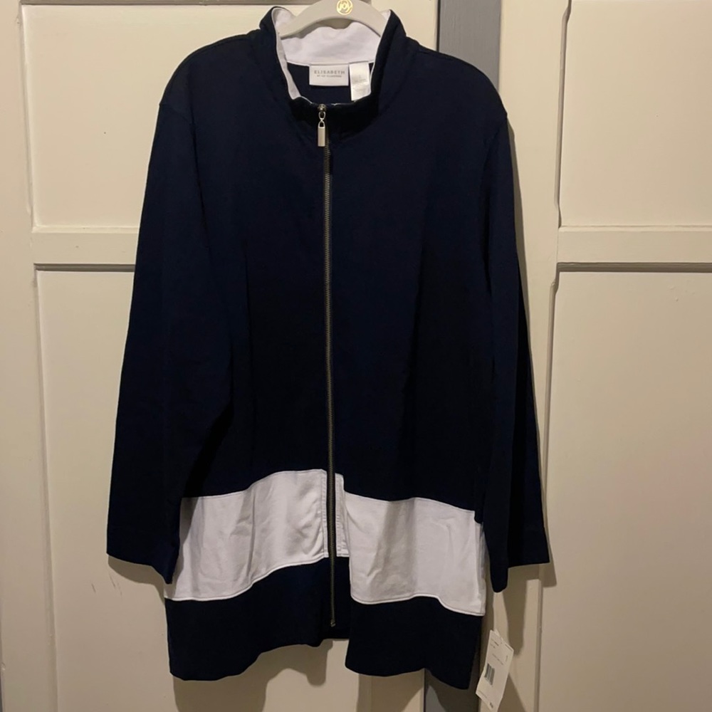 ELISABETH BY LIZ CLAIBORNE LONG SLEEVE SWEATER
